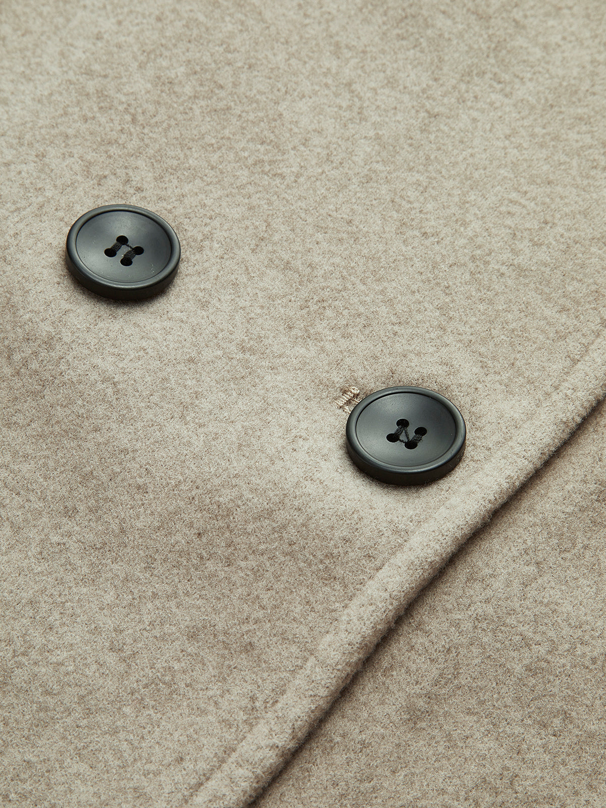 AVERY DOUBLE-BREASTED SHORT COAT
