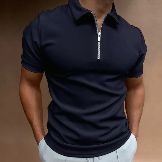 Cooper Zip Polo Shirt