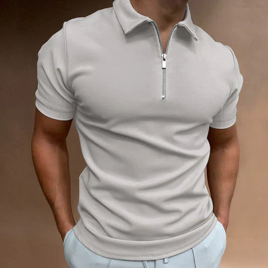 Cooper Zip Polo Shirt