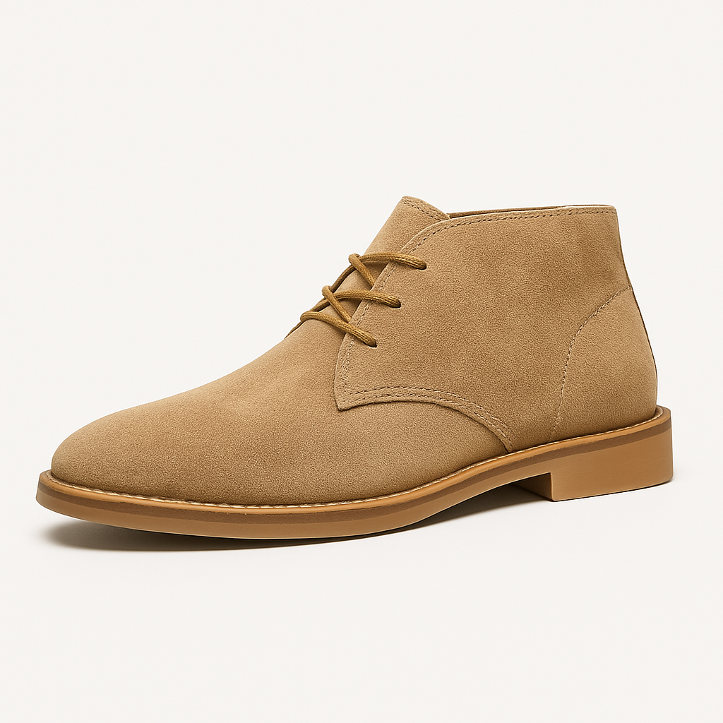 Floyd Suede Lace-Up Ankle Boots