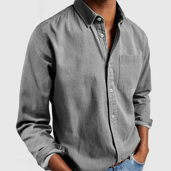 Jace Casual Button-Up Shirt for Men