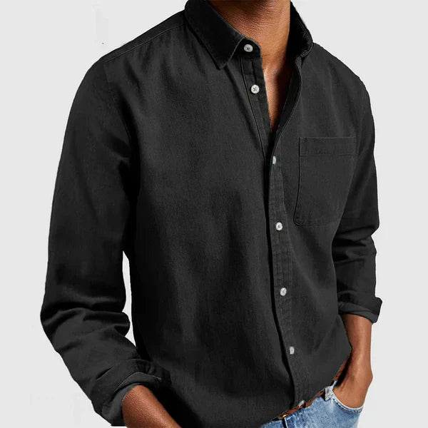 Jace Casual Button-Up Shirt for Men