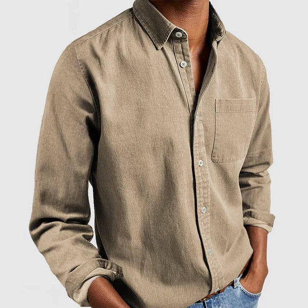 Jace Casual Button-Up Shirt for Men
