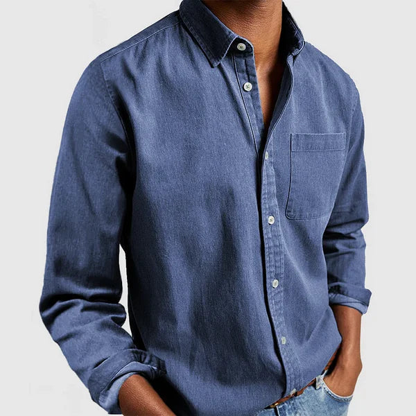 Jace Casual Button-Up Shirt for Men