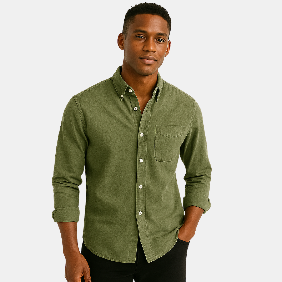 Jace Casual Button-Up Shirt for Men