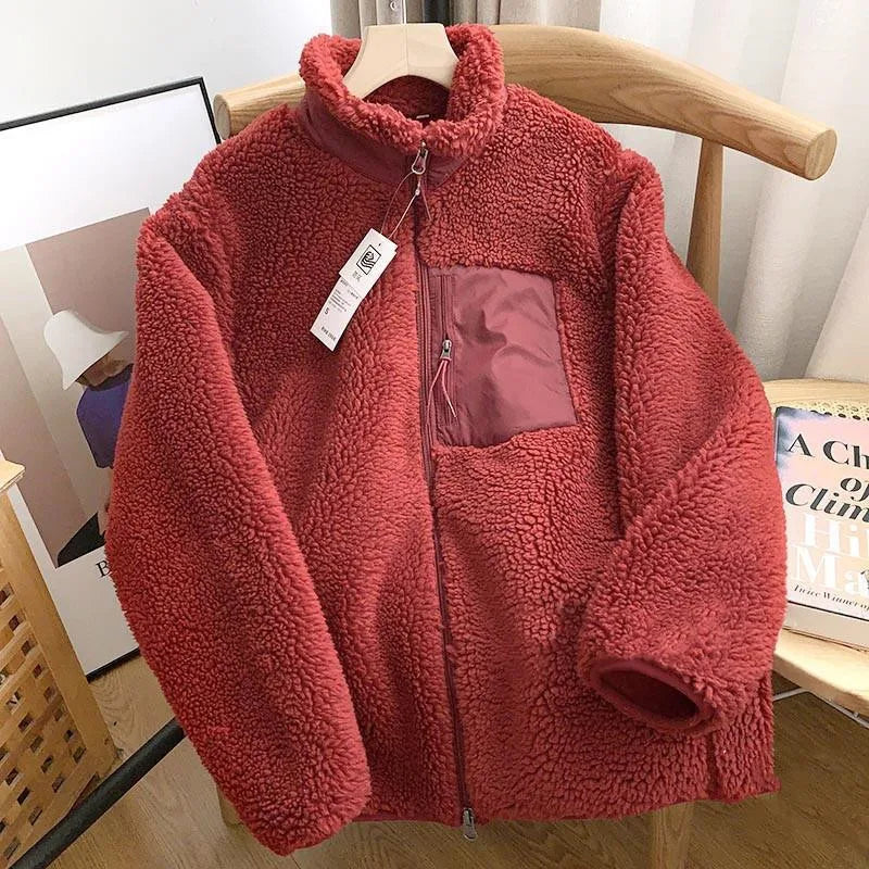 JAZZ SHERPA FLEECE ZIP JACKET