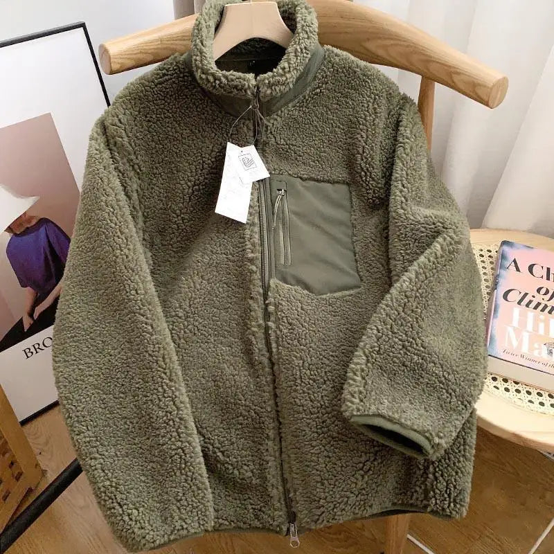 JAZZ SHERPA FLEECE ZIP JACKET