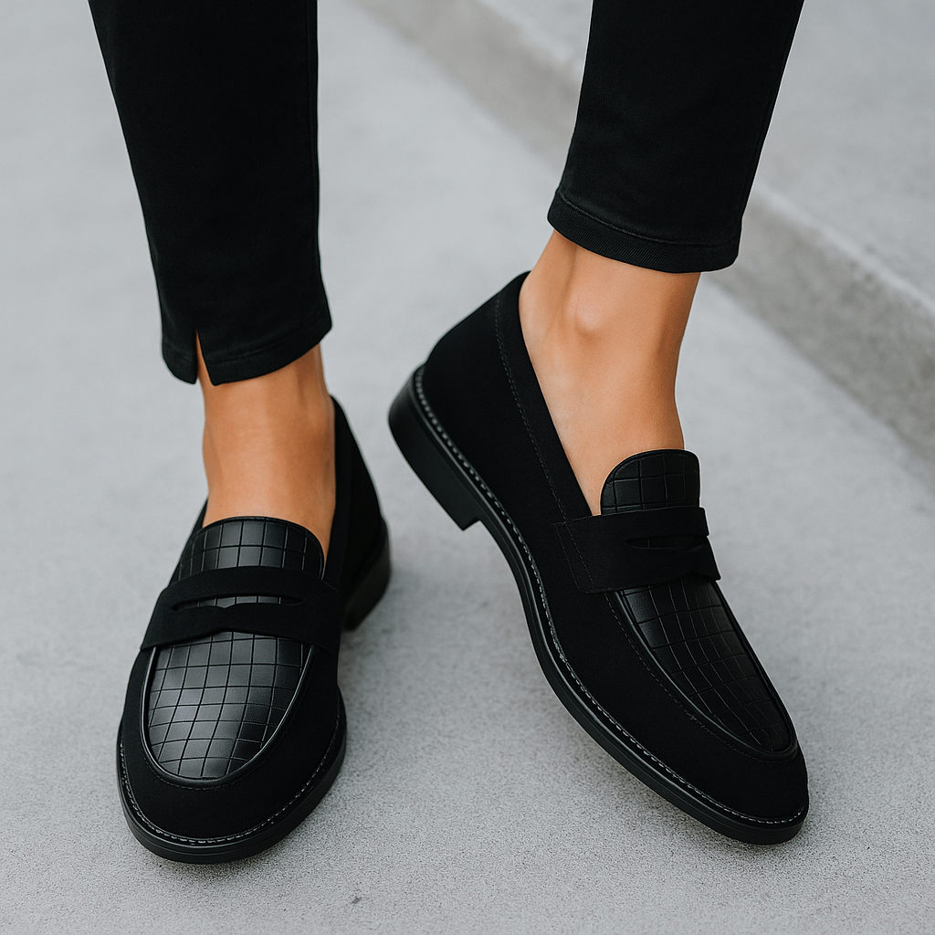 Kaiden Premium Loafers with Elegant Texture
