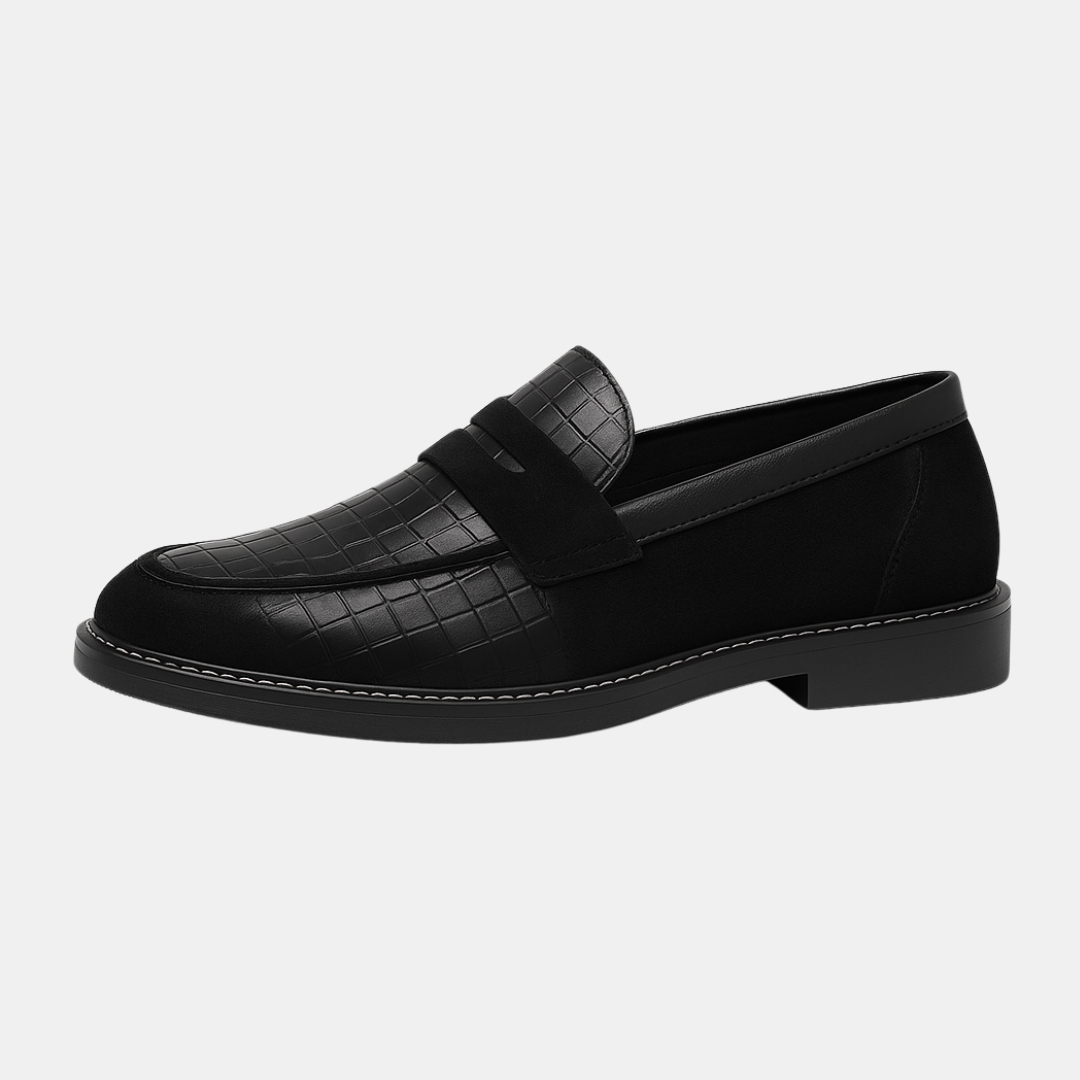 Kaiden Premium Loafers with Elegant Texture