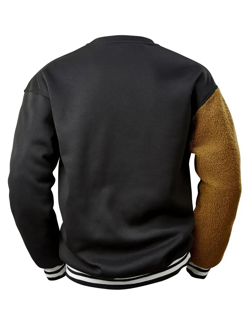 Leno Men's Sweater with Teddy Bear Design
