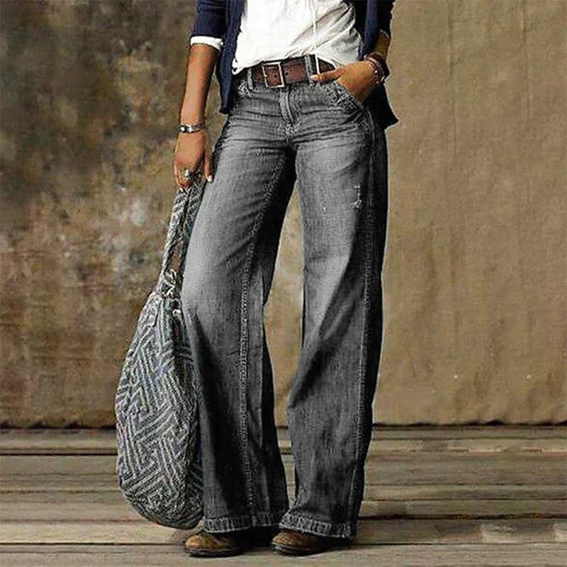Lexi High-Waisted Wide Leg Jeans