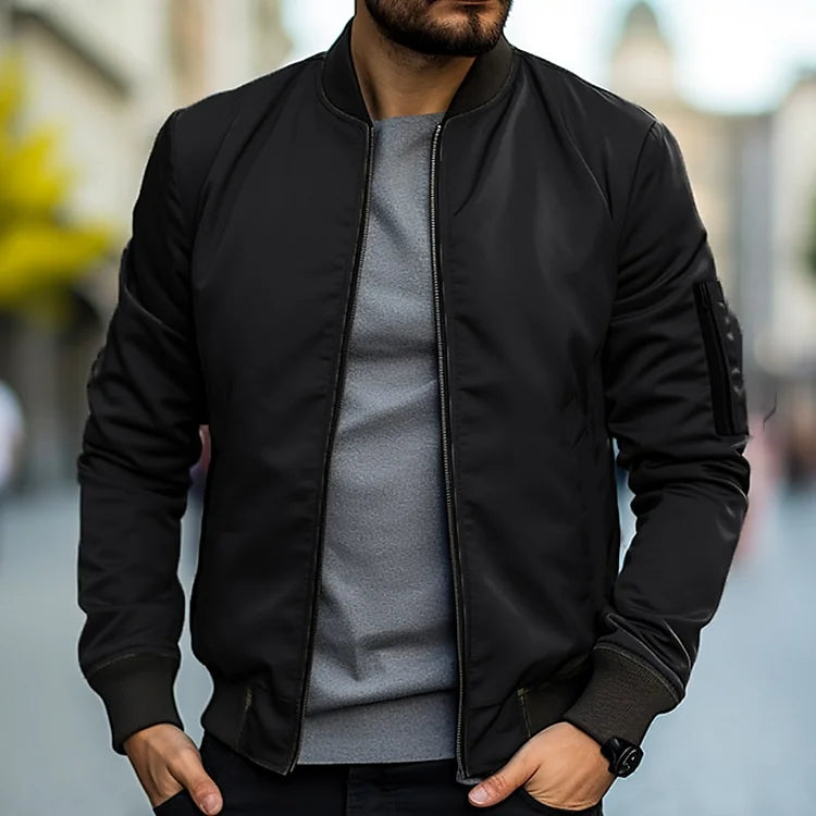 LINUS BOMBER JACKET WITH ZIP