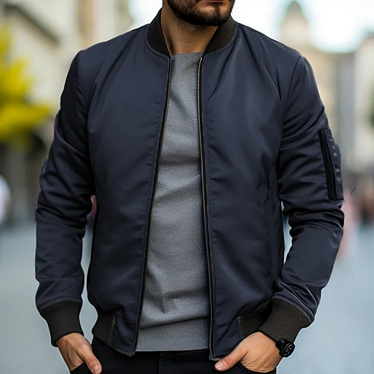 LINUS BOMBER JACKET WITH ZIP