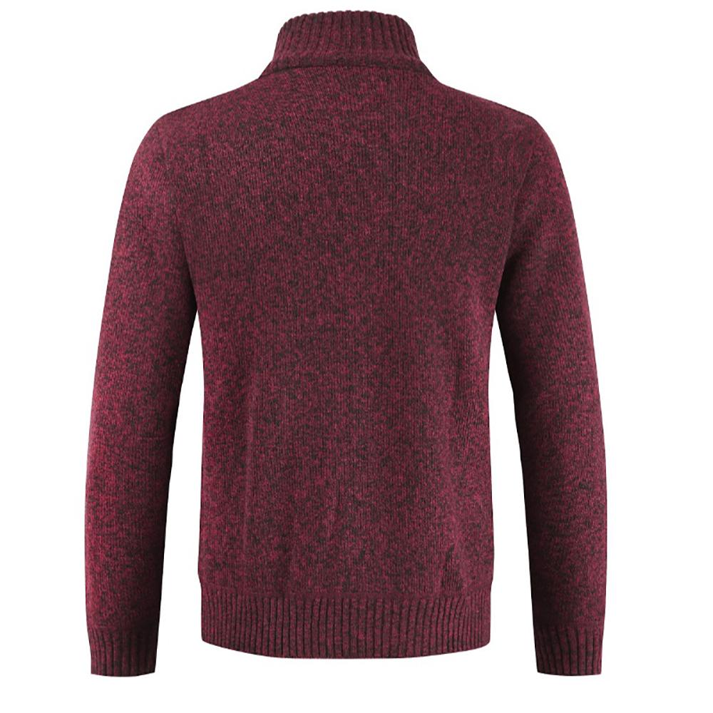 Lorenzo Full-Zip Cable Knit Cardigan