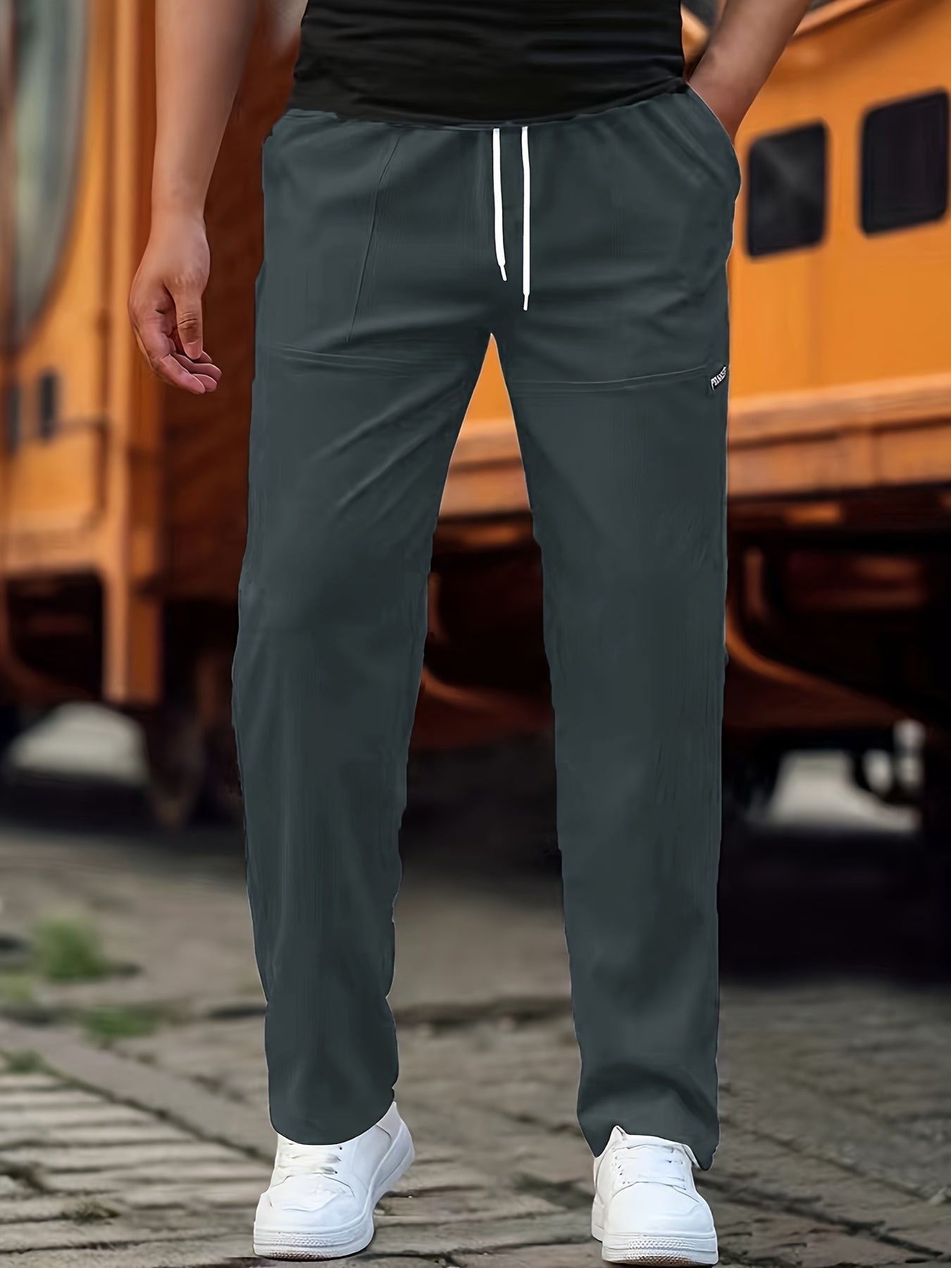 Lucas Men’s Oversized Drawstring Pants