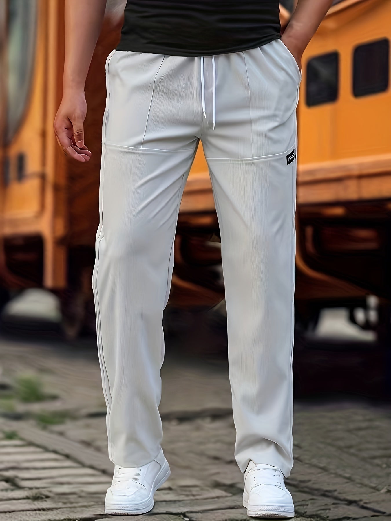 Lucas Men’s Oversized Drawstring Pants