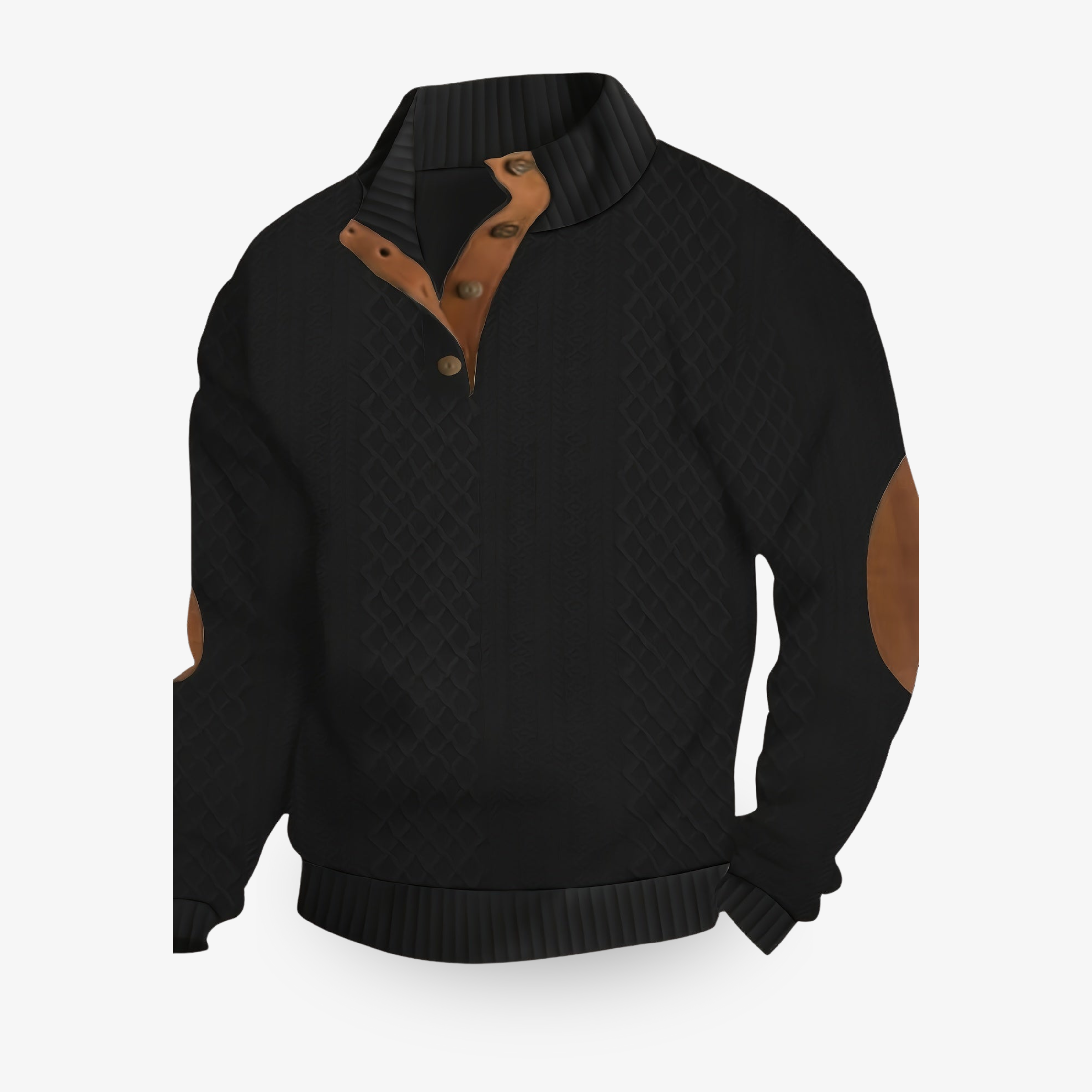 Nico Buttoned Polo Sweater