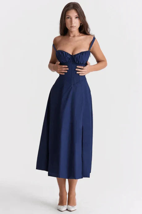 Ruby Corset Midi Dress
