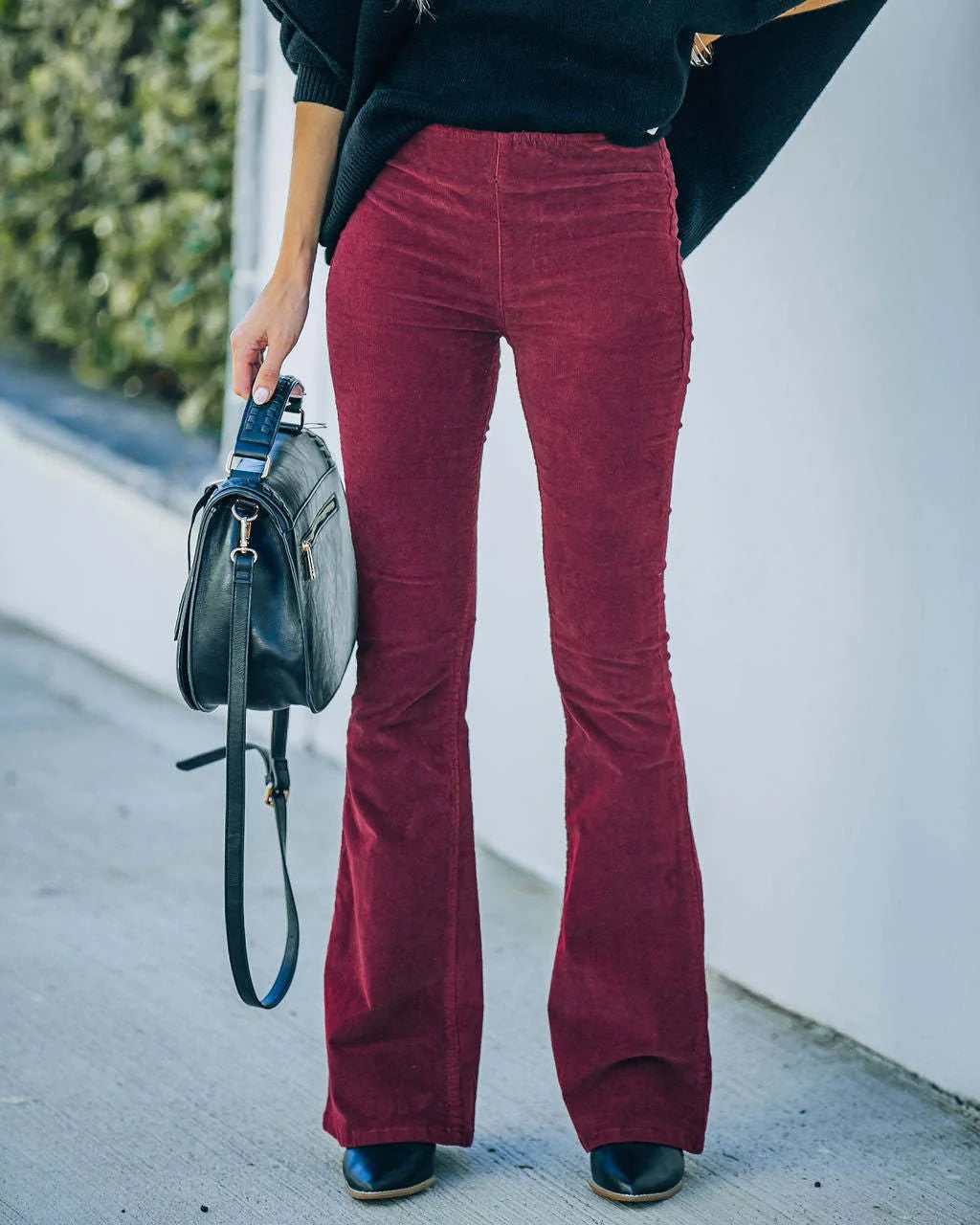 Selena High-Waist Flared Pants