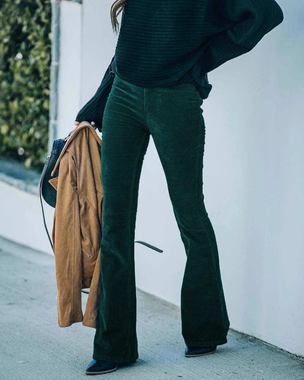 Selena High-Waist Flared Pants
