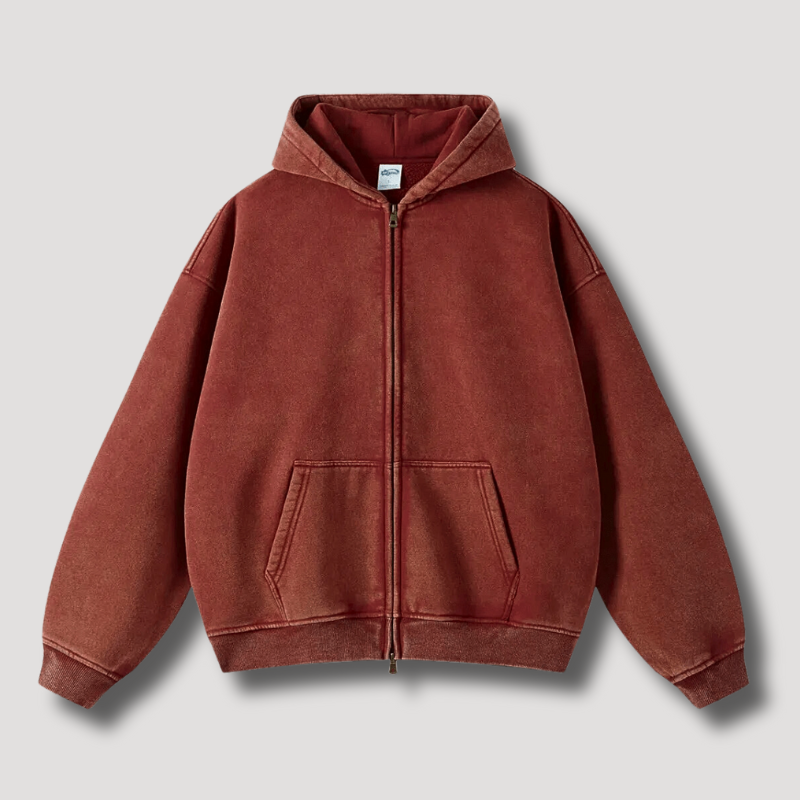 Skye Oversized Zip-Up Hoodie