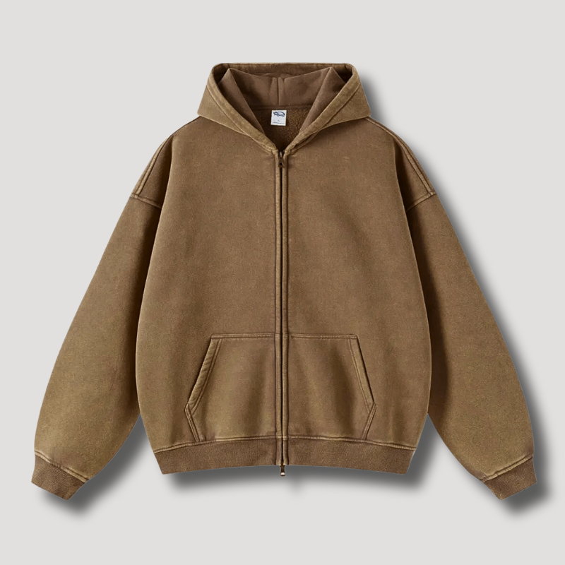 Skye Oversized Zip-Up Hoodie