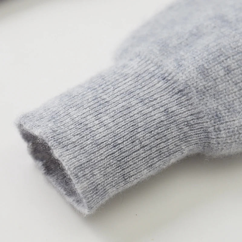 Steve Cashmere Zip Hoodie