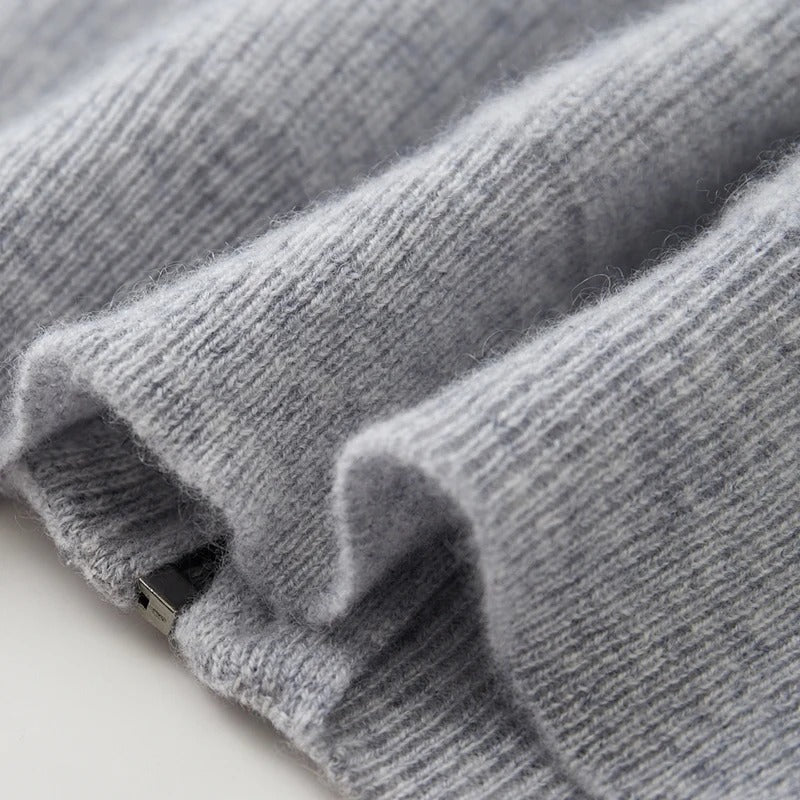Steve Cashmere Zip Hoodie