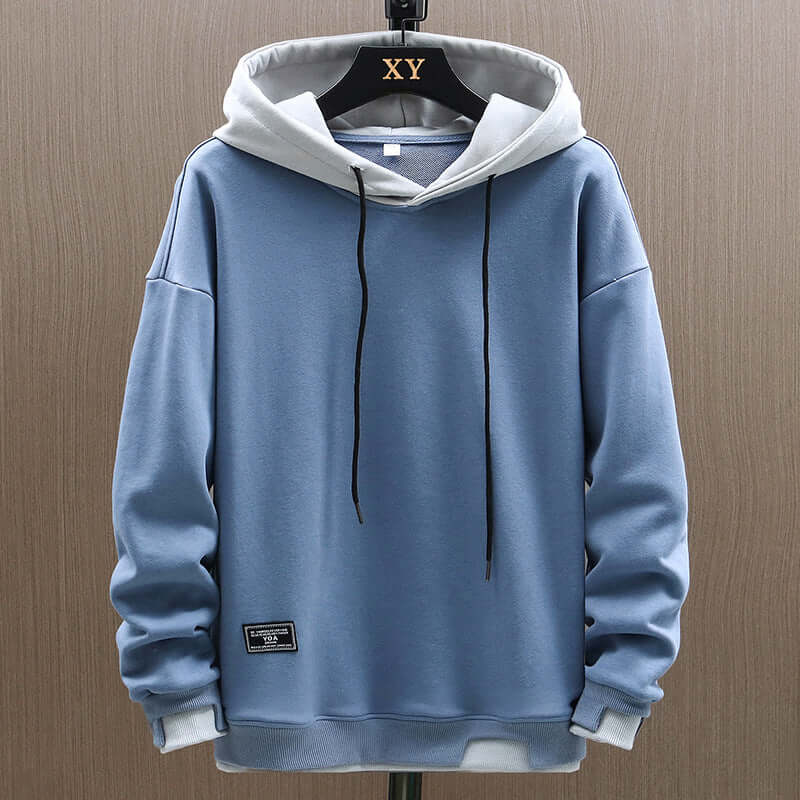 Troy Men's Hoodie with Contrast Hood