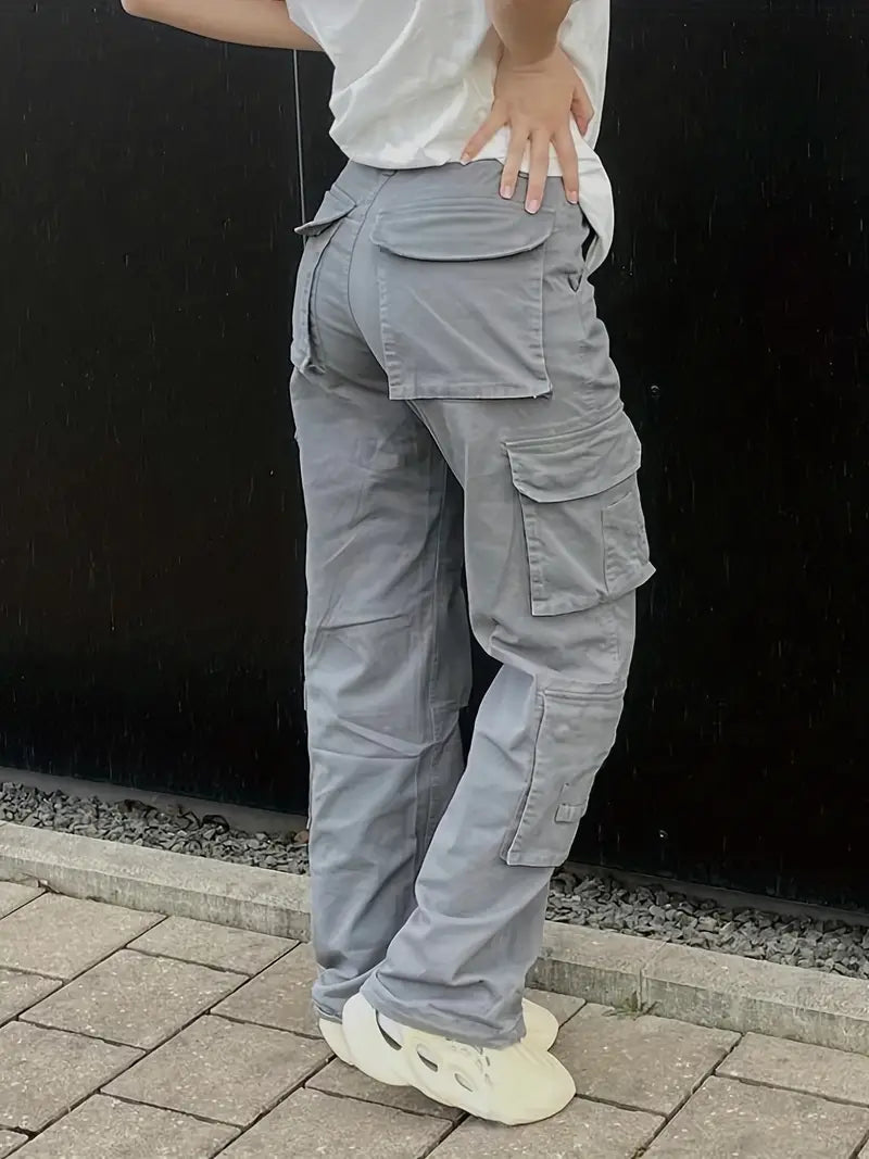 Victoria High-Waisted Cargo Pants