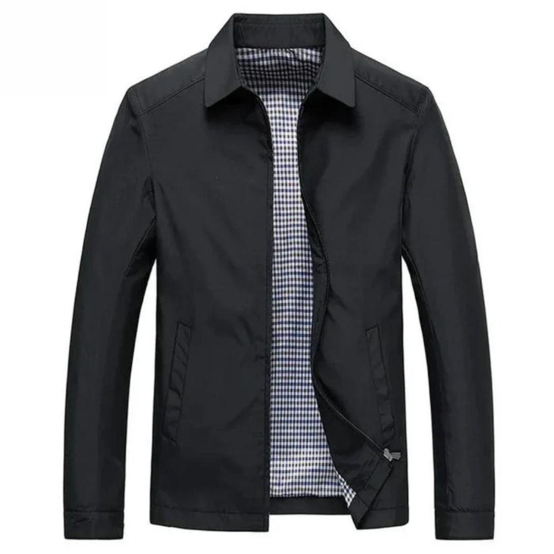 WALT CASUAL ZIP JACKET WITH COLLAR