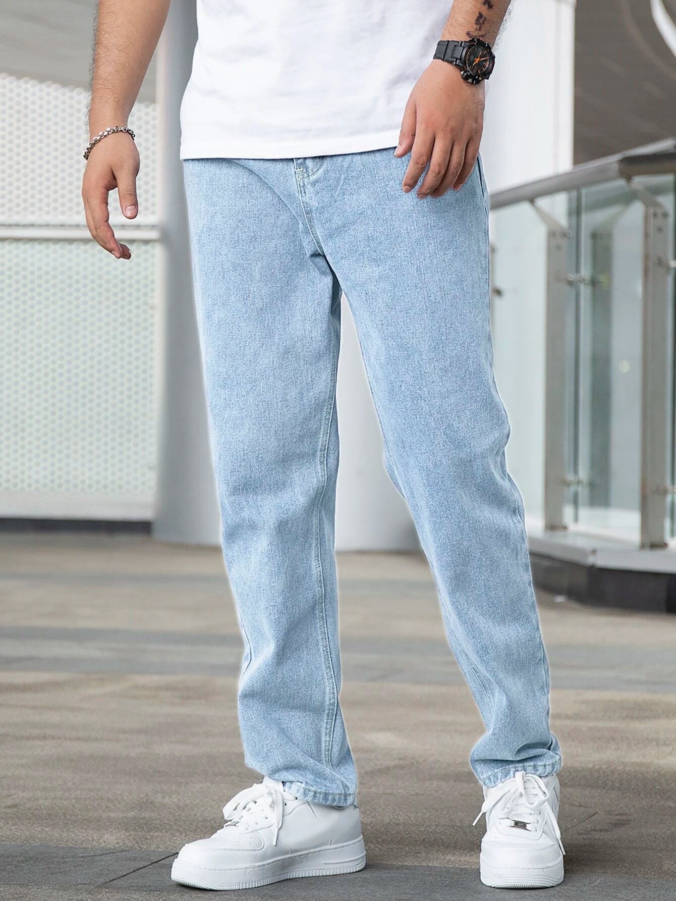 Jesse Casual Oversized Jeans For Men