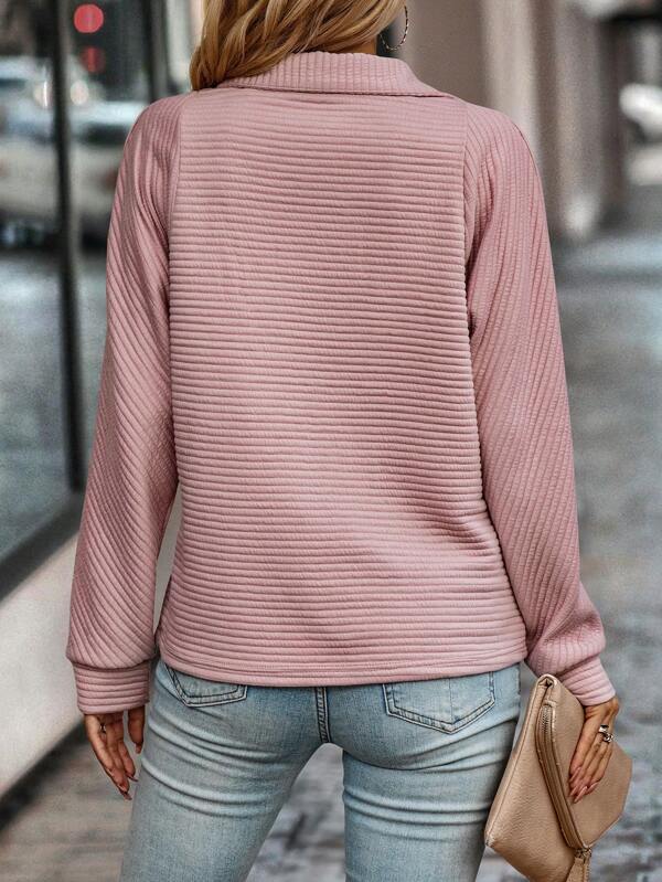 Gwen Stylish Half Zip Sweater