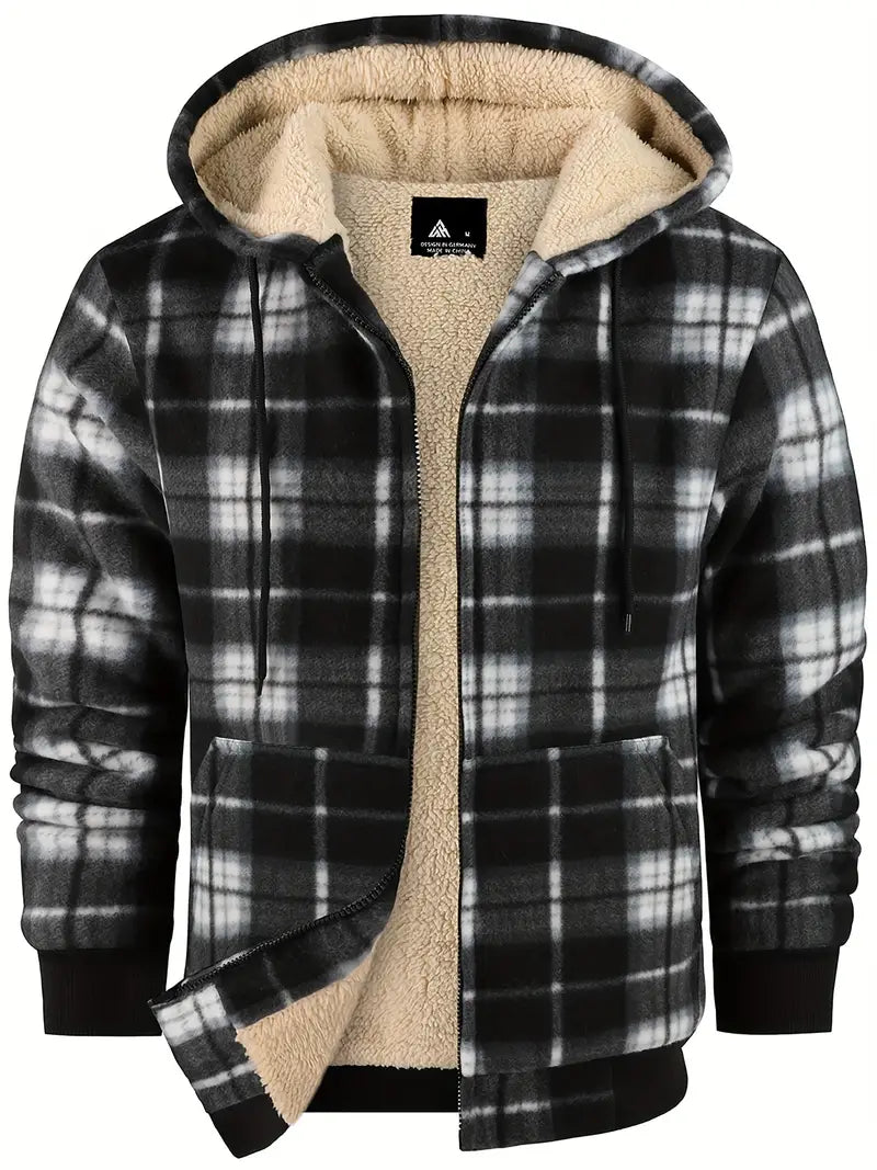 Gary warm fleece-lined jacket