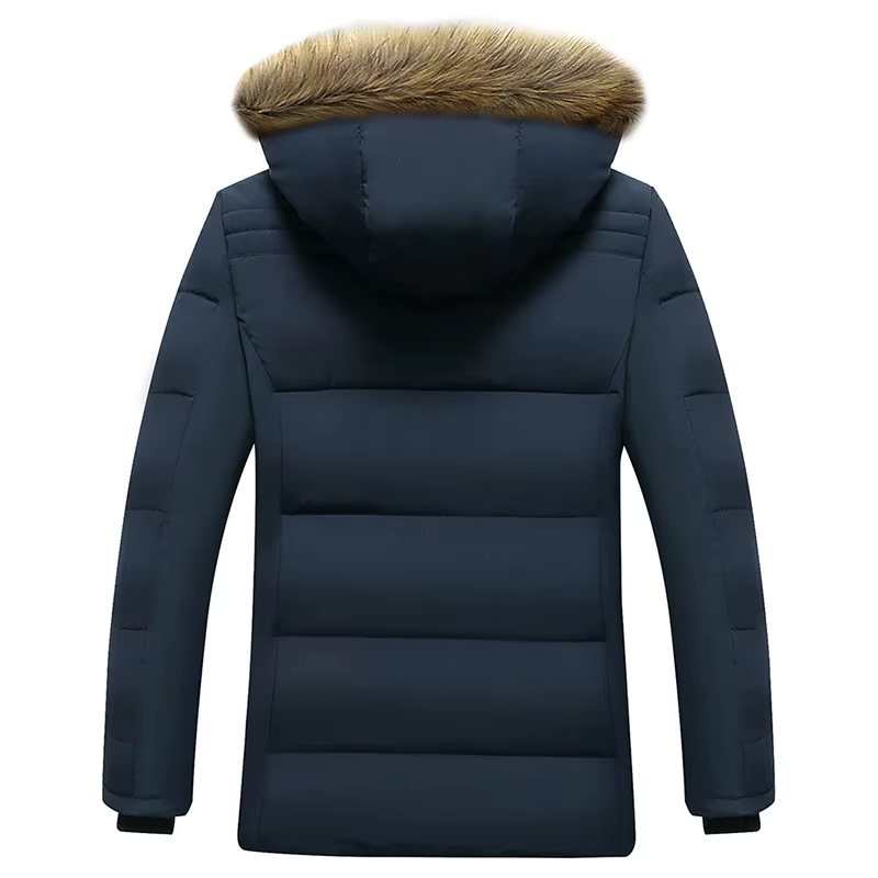 Paul Stylish men's coat with fur lining