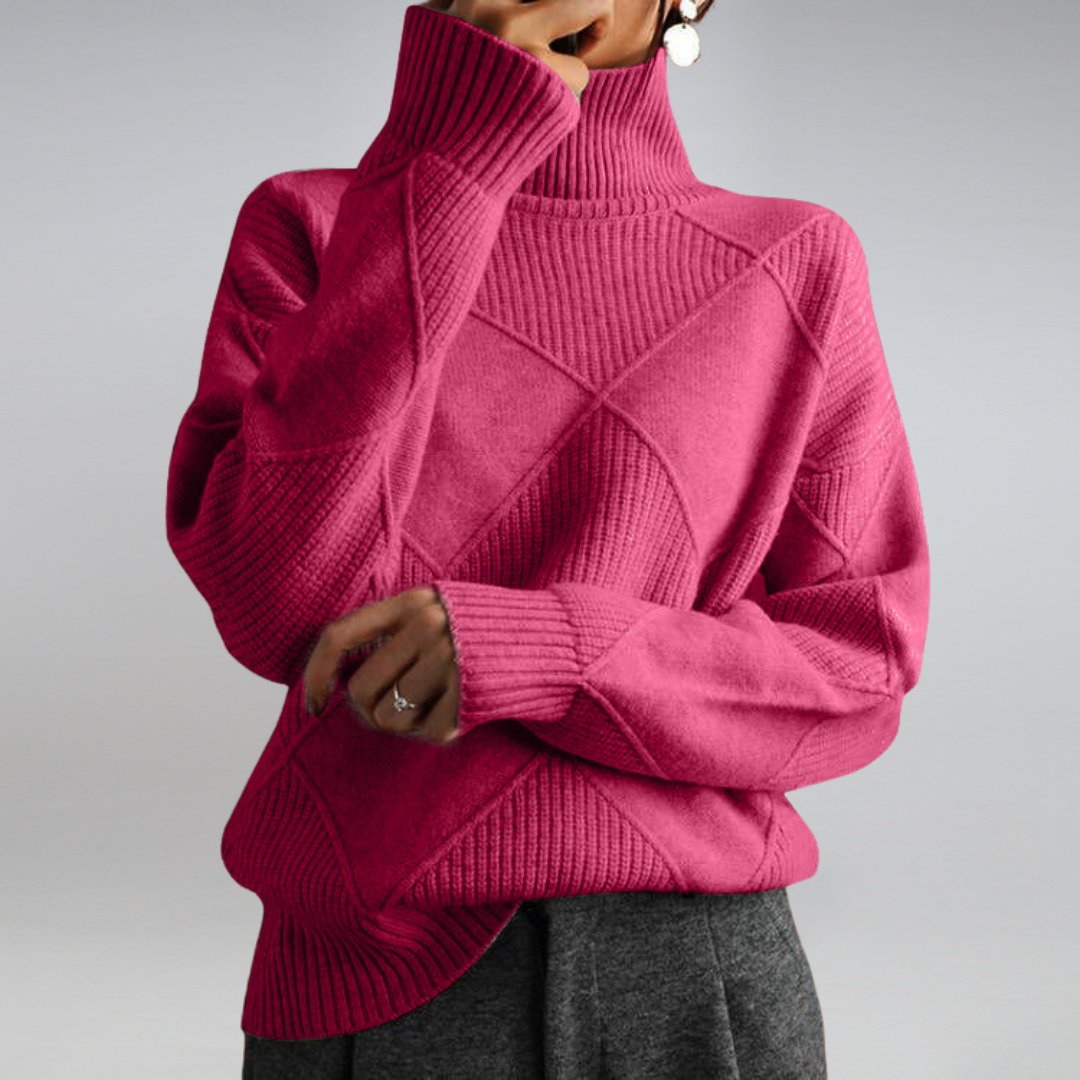 Alyssa Women’s Turtleneck Sweater
