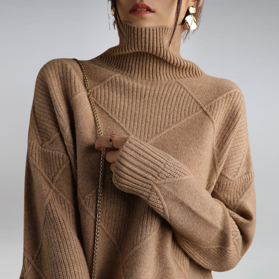 Alyssa Women’s Turtleneck Sweater