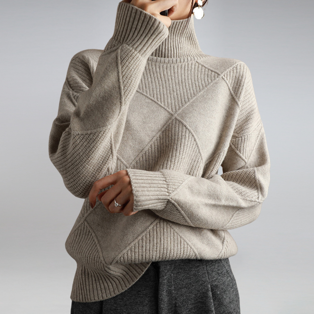 Alyssa Women’s Turtleneck Sweater