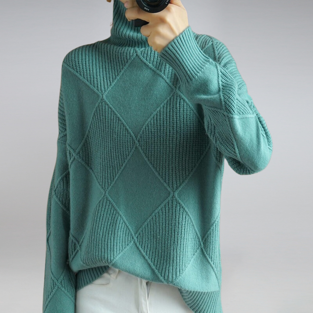 Alyssa Women’s Turtleneck Sweater