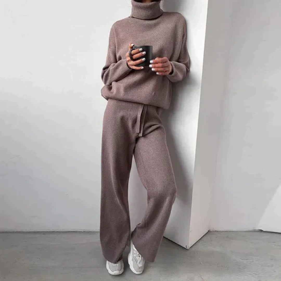 Anica 2-Piece Lounge Set with Turtleneck
