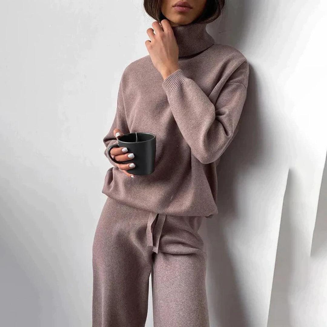 Anica 2-Piece Lounge Set with Turtleneck