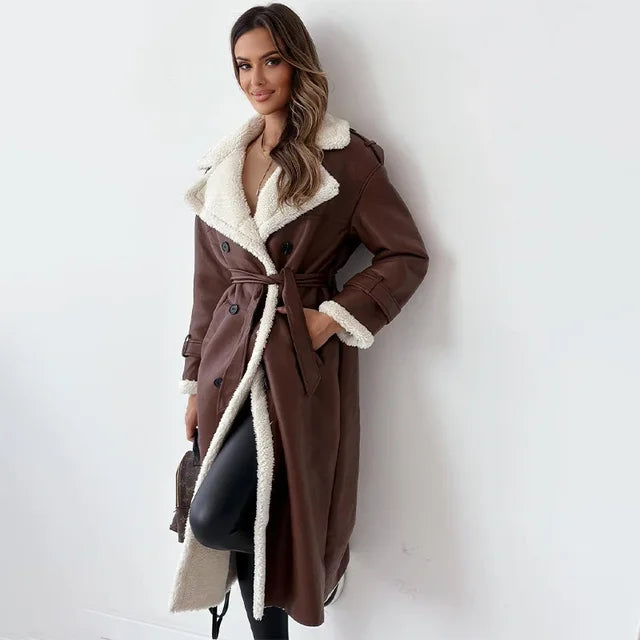 Cassy Long Winter Coat For Women