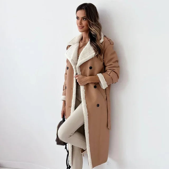 Cassy Long Winter Coat For Women