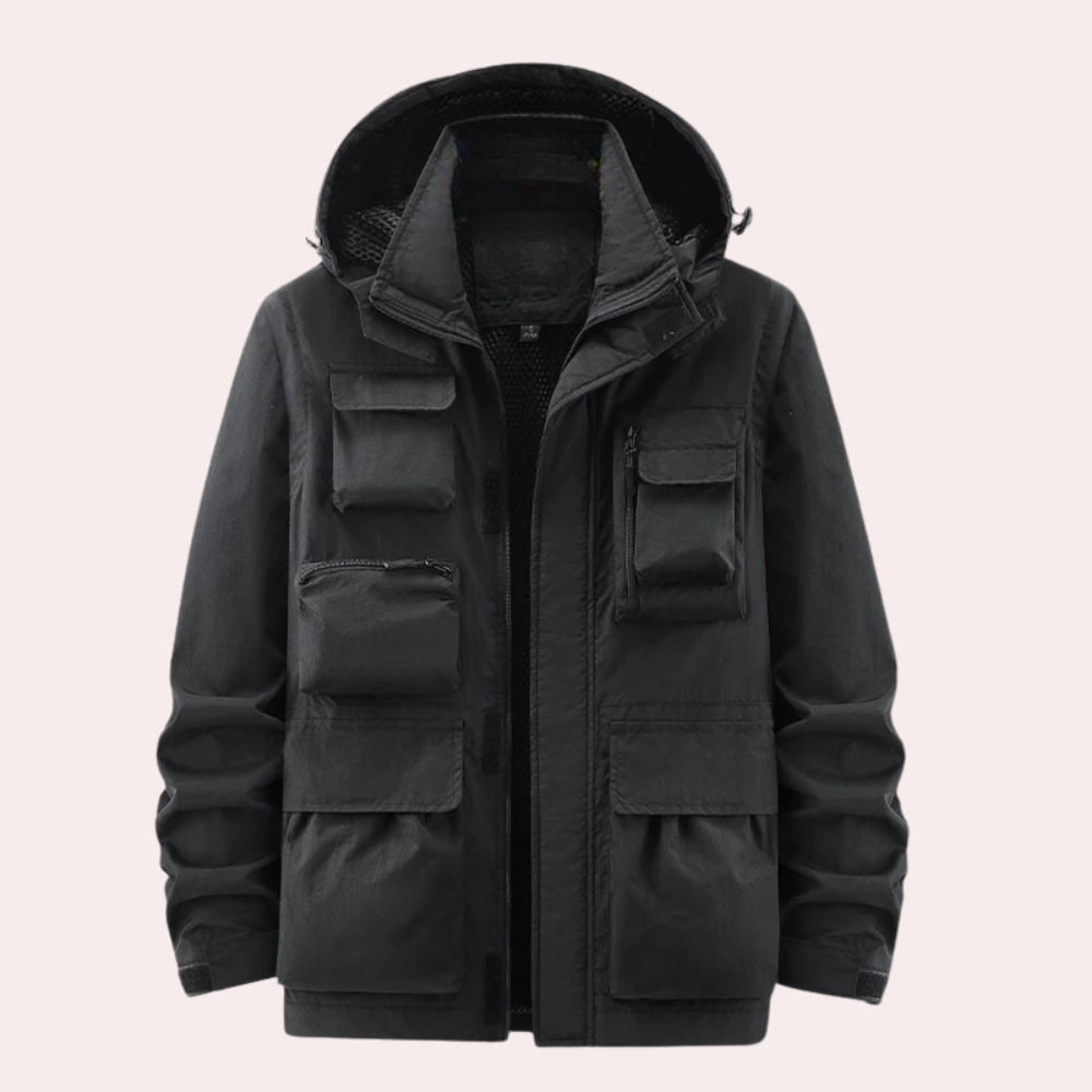 Dylan parka with pockets for men