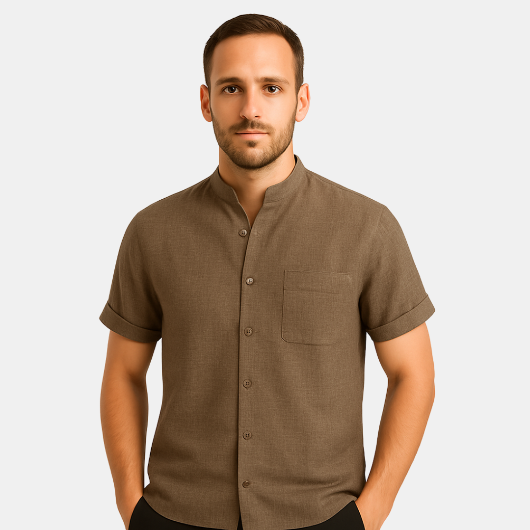 Caine Modern Collar Shirt