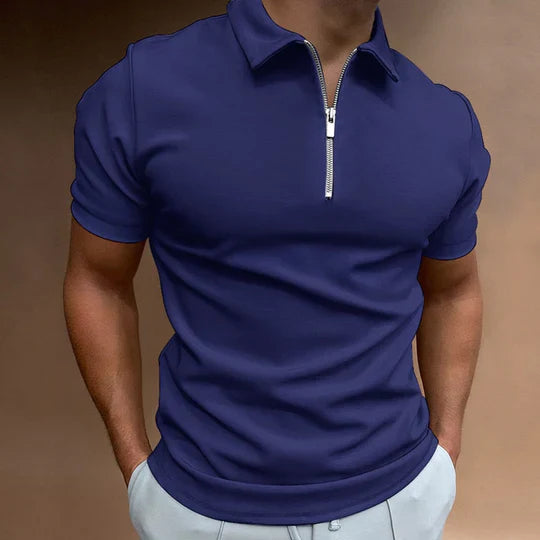 Cooper Zip Polo Shirt