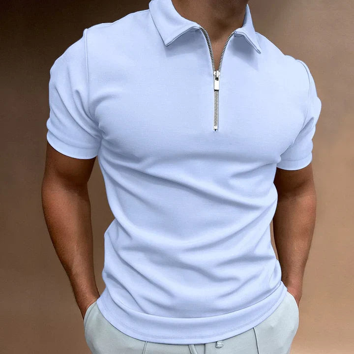 Cooper Zip Polo Shirt