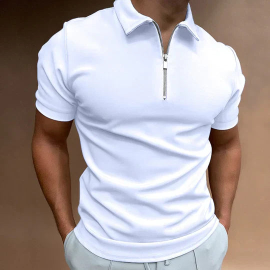 Cooper Zip Polo Shirt