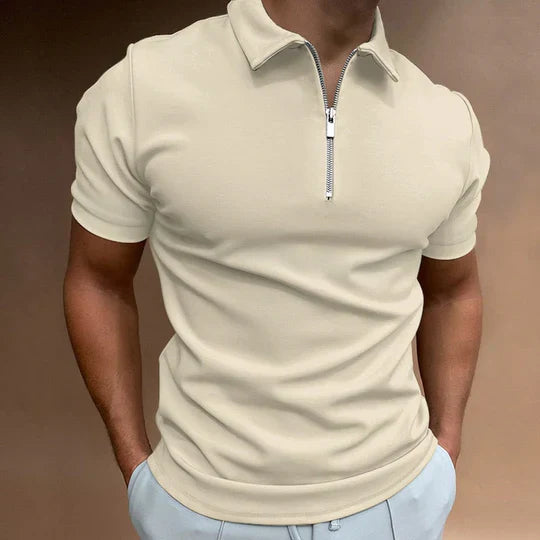 Cooper Zip Polo Shirt