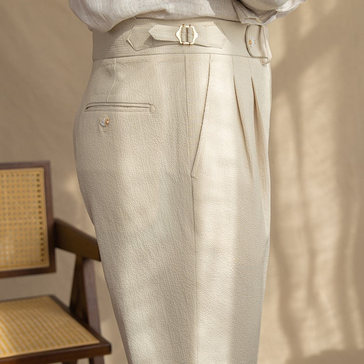 Dennis Men’s Pleated Dress Pants